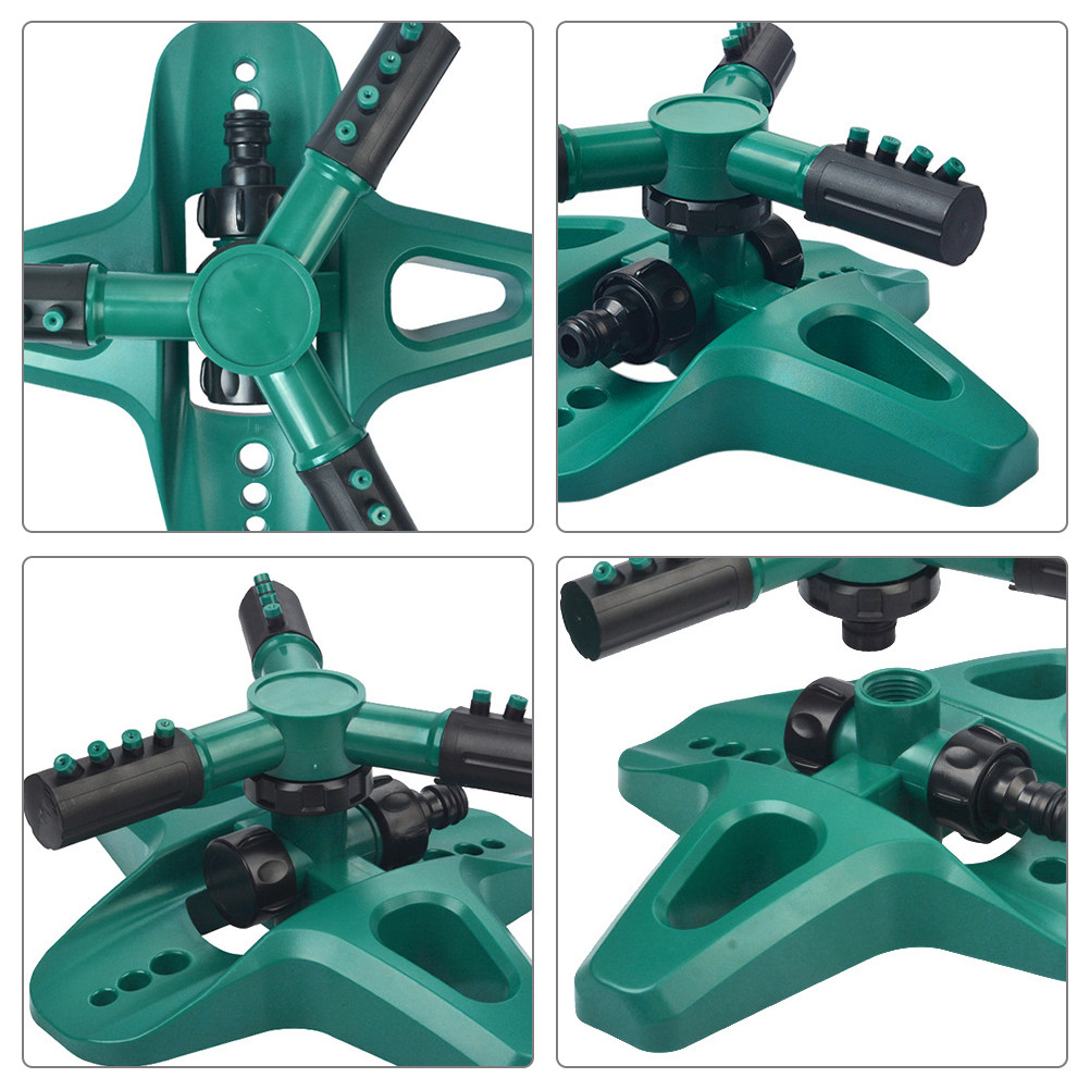 1PC Automatic Sprinkler 360 De - Gardening Tools Vegetables review and price