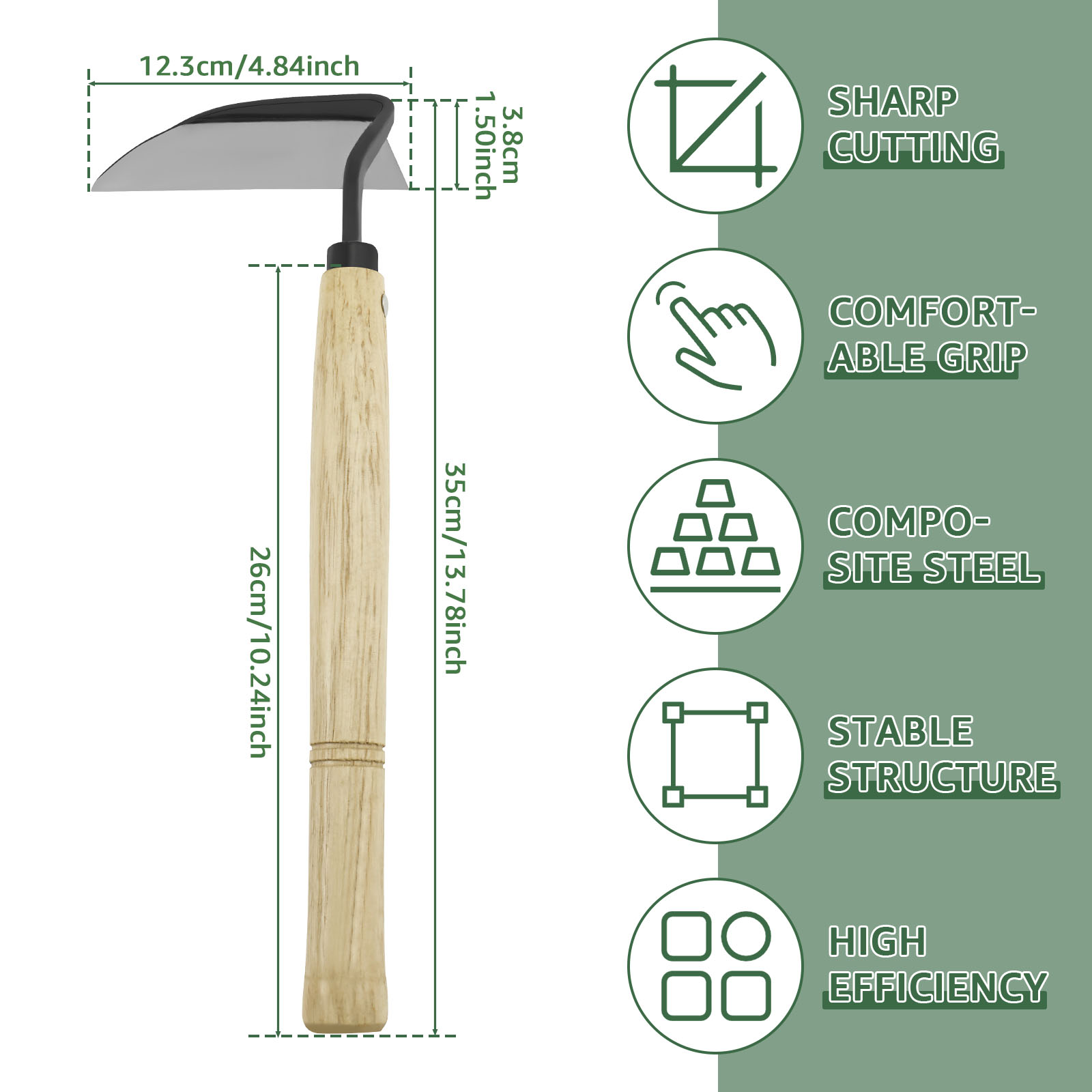 13inch Japanese Style Weeding  - Gardening Hand Tools Japanese review and price