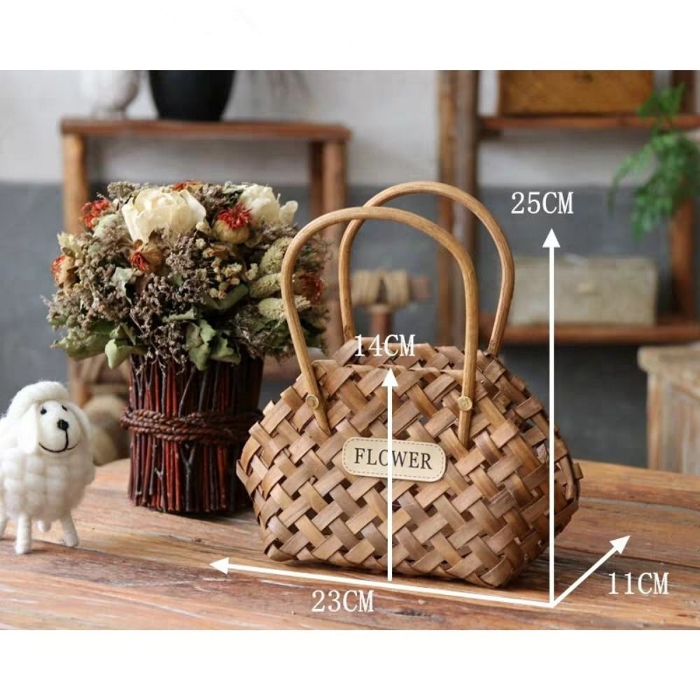 Willow Rattan Flower Girl Bask - Gardening Tools Girls review and price
