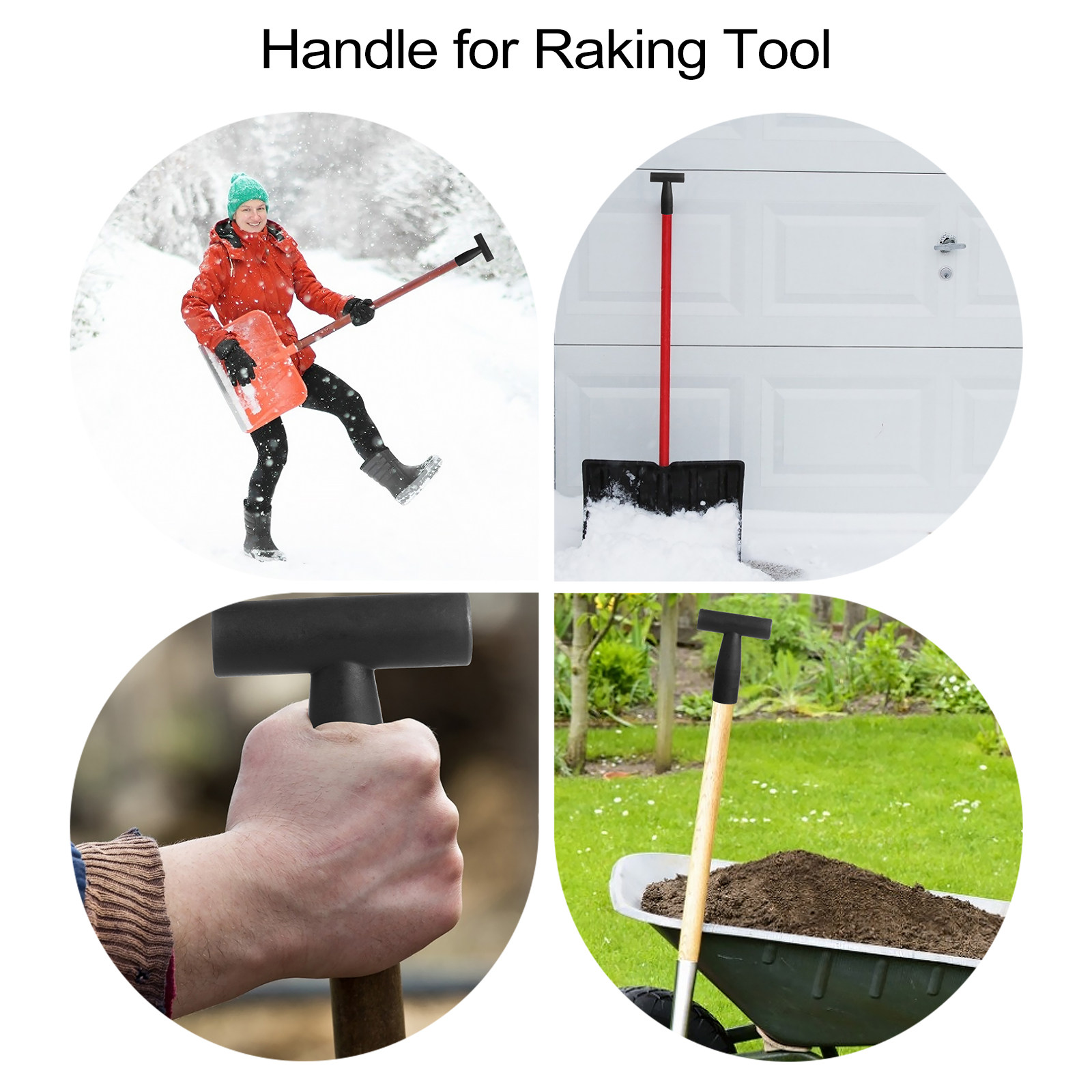 2Pcs Plastic T-Style Shovel Ha - Spade Digging Fork review and price